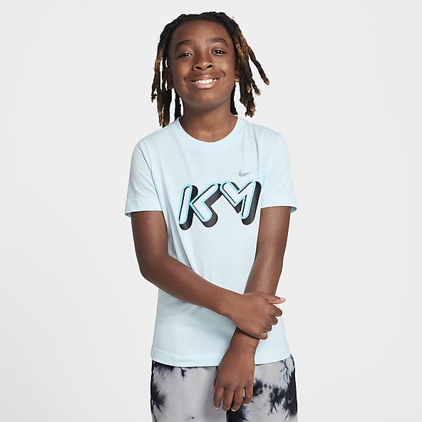 Boys blue nike shirt online